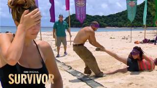 Survivor Cagayan  Reward Challenge Kicking amp Screaming [upl. by Andras45]