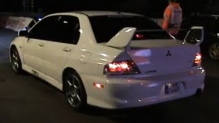 Mitsubishi Lancer EVO VIII Vs Subaru Impreza WRX STI [upl. by Dempstor]