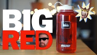 Nalgene WideMouth LoopTop Water Bottle 32oz Review [upl. by Estele]