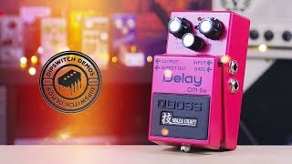 Boss Delay DM2w Waza Craft Demo [upl. by Alegre]