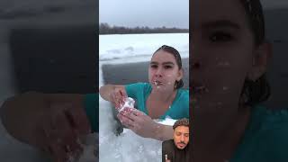 ice underwater mermaid snow shortsyoutube shortsviral indian ytshorts shortsvideo [upl. by Yorker]