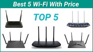 Best 5 WiFi in India With Price In 2018 [upl. by Witte872]