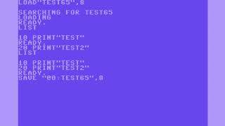 How To Overwrite A File On A C64 Disk Drive [upl. by Madel982]