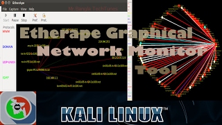 Etherape graphical network monitor install Kali linux Tool [upl. by Letnahc]