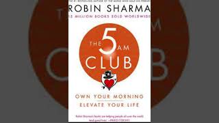 Robin Sharma – The 5 AM Club Audiobook Part 1 [upl. by Mandell]