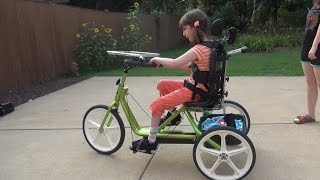 Rifton Adaptive BikeTricycle  Special Needs Bicycle  Trike [upl. by Lilac]