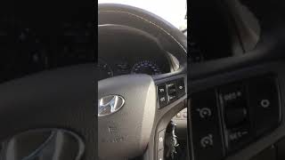 Changing temperature on i40 hyundai 2017 [upl. by Ainirtak]