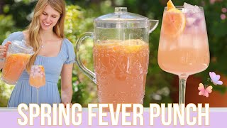 Spring Fever Punch Cocktail Recipe  Empress Gin  How To Make [upl. by Anerat145]