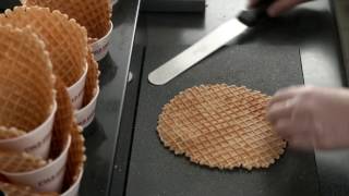 Cold Stone Creamery Creations and Waffle bowls [upl. by Eduj]