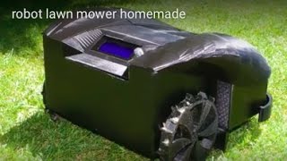 homemade robotic lawn mower [upl. by Eiboj790]