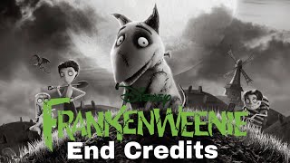 Frankenweenie 2012 End Credits [upl. by Mersey]