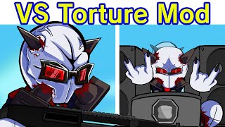 Friday Night Funkin  VS Mag Agent Torture Week FNF ModHard Torture Over Tricky Mod 20 [upl. by Aihsemot]