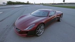 The 1M electric supercar  from Croatia [upl. by Sudbury]