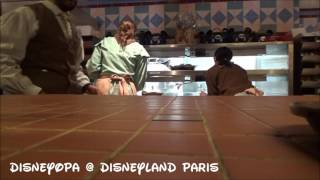 Disneyland Paris Cowboy Cookout Barbecue Restaurant 2017 DisneyOpa [upl. by Hamburger]