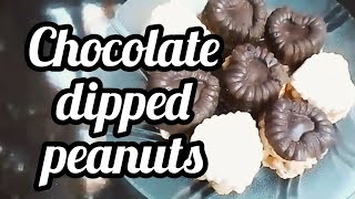 Delicious HeartShaped Peanuts with Chocolate Dip [upl. by Wheaton280]