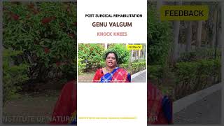 POST SURGICAL REHABILITATION  GENU VALGUM  Her GAIT improved and lost weight [upl. by Schoenfelder]