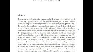 A Joint Communication and Learning Framework for Hierarchical Split Federated Learning [upl. by Brahear]