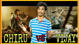 chiru vs vijay  mega star vs thalapathy  kaidhi no 150 vs kaththi  REACTION [upl. by Eugenio664]