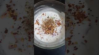 Raita recipe trendingshorts [upl. by Lahcar986]