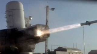 Raytheon  Phalanx CloseIn Weapon System CIWS amp SeaRAM AntiShip Missile Defense System 480p [upl. by Nogam]