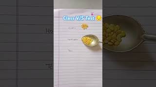 Class work VS test 😔😁short comedyvideos artandcraft [upl. by Aranat]