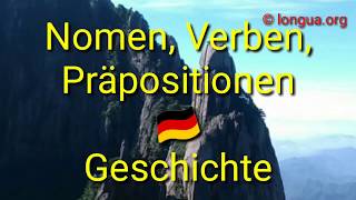 Deutsch lernen  Learn German Nomen Verben und Präpositionen  longuaorg [upl. by Judie]