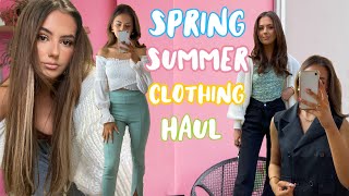 SPRINGSUMMER CLOTHING HAUL  TRY ON  REBELLIOUS FASHION [upl. by Eanel33]