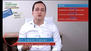 Enalapril Captopril e toda família [upl. by Cordula]