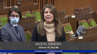 Raquel Dancho gives POWERFUL speech on the current state of Canada [upl. by Sucramd]