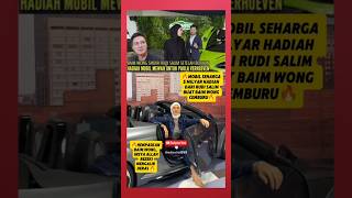 Paula Dapat Hadiah Mobil Mewah Dari Rudi Salim Baim Wong Cemburu 🤣 shorts subscribe baimpaula [upl. by Atikel]