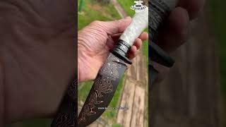 Premium Style Damascus Steel Dagger  Legendary Craft Art [upl. by Andrien668]