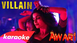 Awari  KARAOKE  Instrumental with Lyrics  Ek Villain  2014 [upl. by Trevor]