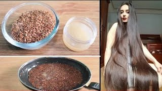 Flax seeds gel for faster hair growth silky and smooth and shiny hair homemade flaxseed gel [upl. by Irpac]