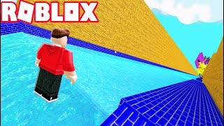 THE BIGGEST 99999 FEET SLIDE IN ROBLOX [upl. by Aiyt]