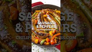 SUPER EASY Sausage amp Peppers [upl. by Daven]