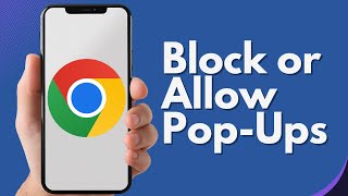 How to Block or Allow Popups in Google Chrome on iPhoneiPad 2024 [upl. by Ashla584]