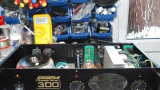 Carlsbro Powerline 300 Amplifier Repair [upl. by Yelda]