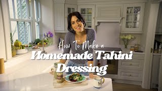 How to Make a Homemade Tahini Dressing [upl. by Ernst]