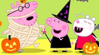 Peppa Pigs Spooky Halloween Dress Up Party 🐷 🎃 Adventures With Peppa Pig [upl. by Eenttirb]