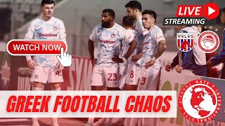 Volos 22 Olympiacos Thrylos robbed as chaos erupts in dramatic encounter [upl. by Chadd]