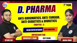 Pharmacognosy MCQS  Chapter  5  AntiTumor  Anti  Diabetics  Diuretics  Chapter  5 [upl. by Kinsley]