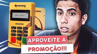 DESCONTÃO Minizinha do Pagseguro ficou mais barata  Aproveite a promoção [upl. by Niltiak818]