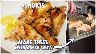 Grilled Garlic amp Soy Chicken Wings Shorts [upl. by Yzus177]