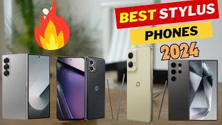 Top 4 Stylus Phones that you cant miss in 2024🤯🔥 [upl. by Antone]