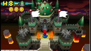 World 8Castle2  Star Coins  New Super Mario Bros DS [upl. by Stauder340]