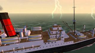 RMS Carpathia story in Virtual Sailor 7 [upl. by Shultz]