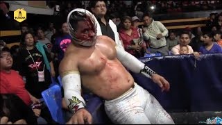 Carístico vs Black Warrior Festival de las Máscaras en IWRG Lucha Completa [upl. by Ytsim]