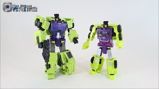 ToyWorld TWC04 Allocator  Masterpiece Constructicon Hook  Video Review [upl. by Fiorenze]