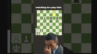 Watching Bro Play This Chess Move [upl. by Anailuig]