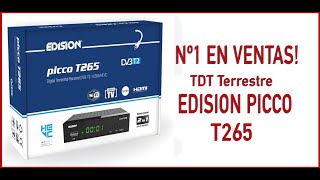 EDISION PICCO T265 TDT Alta Definición H265 HEVC [upl. by Terryl]